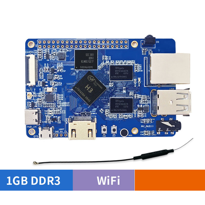 Rice Pi PC với RAM DDR3 và Wi‑Fi